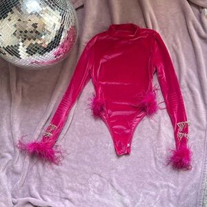 Custom Tasteful Girl rave/festival bodysuit